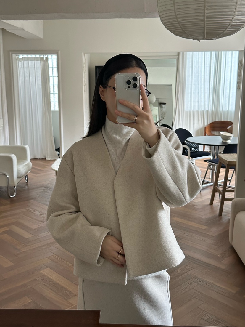 LE VASE東大門㊣實拍女士新品25秋冬推薦職業休閑熱賣夾克LE VASE夾克圖色2