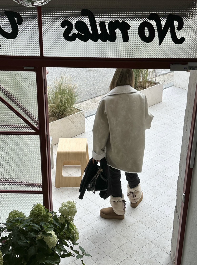 ZEROZERO東大門㊣代購女士新款時尚真品夾克里外穿皮革雙面ZEROZERO夾克