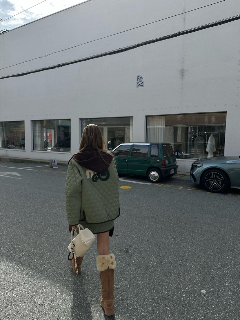 ZEROZERO韓國代購㊣女裝新品休閑人氣熱賣職業夾克燈芯絨絎縫ZEROZERO夾克