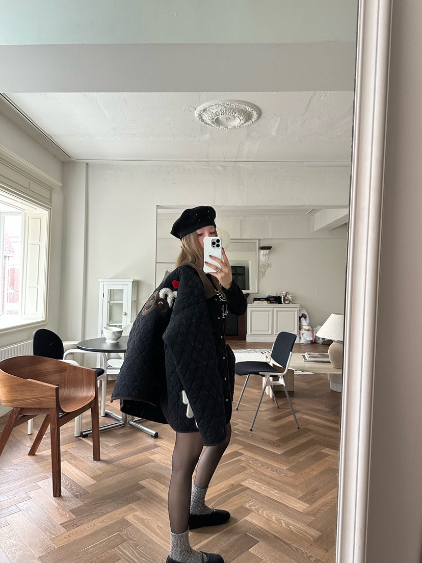 ZEROZERO韓國代購㊣女裝新品休閑人氣熱賣職業夾克燈芯絨絎縫ZEROZERO夾克