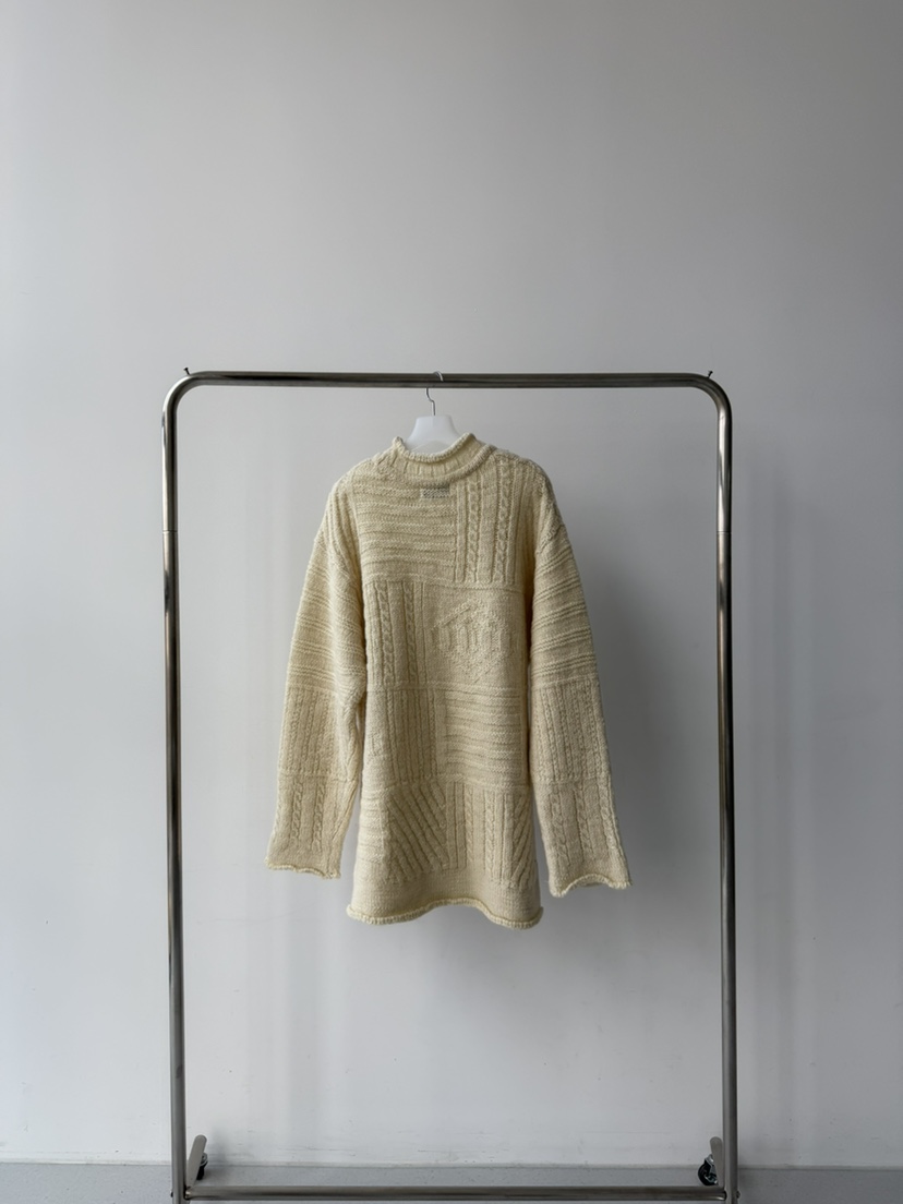 MINIMUZE東大門㊣直郵女士新品時尚25秋冬推薦毛衣復古寬松MINIMUZE毛衣