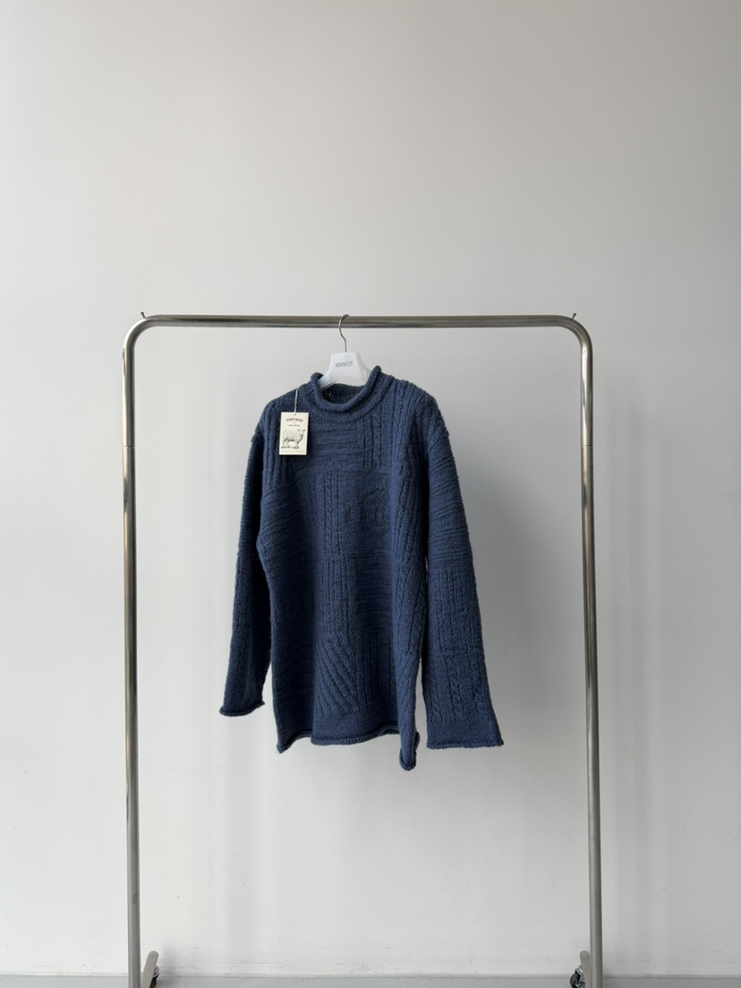 MINIMUZE東大門㊣直郵女士新品時尚25秋冬推薦毛衣復古寬松MINIMUZE毛衣