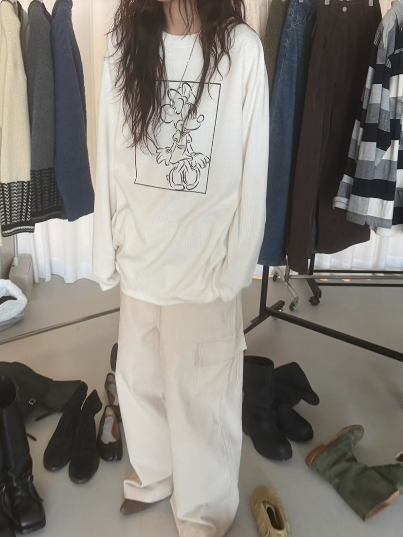 MINIMUZE東大門㊣代購女士新款真品時尚人氣職業推薦長袖T恤MINIMUZE長袖T恤