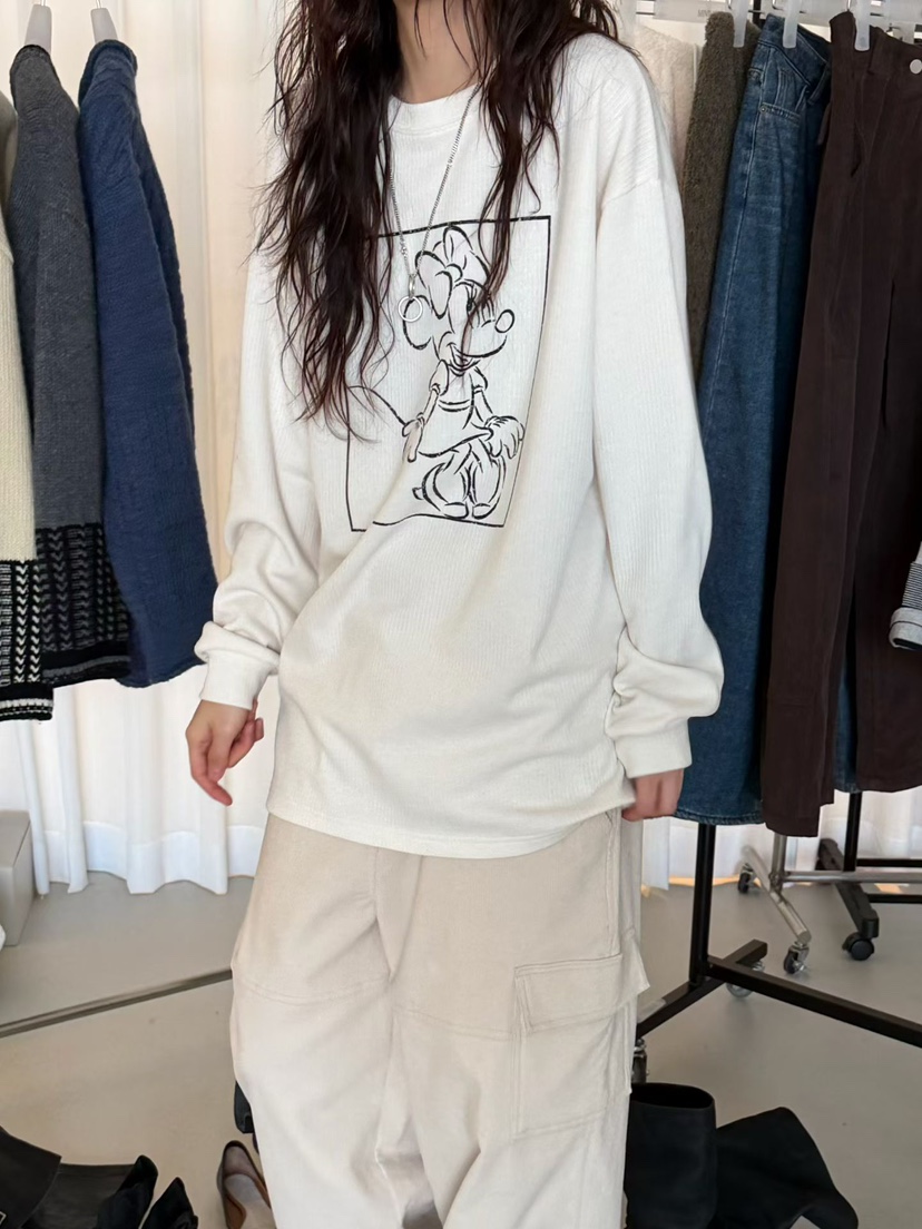 MINIMUZE東大門㊣代購女士新款真品時尚人氣職業推薦長袖T恤MINIMUZE長袖T恤