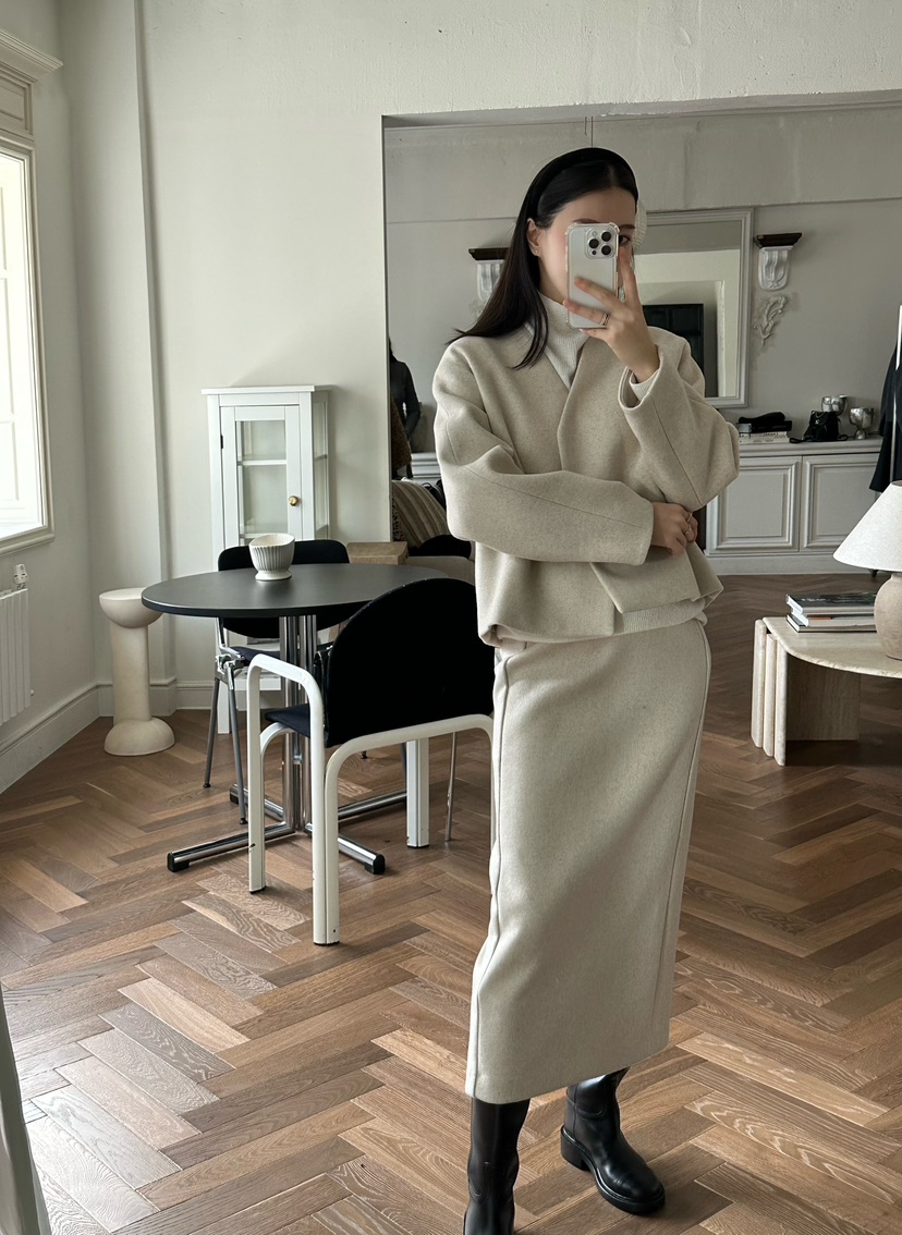 LE VASE東大門㊣實拍女士新品熱賣時尚休閑人氣半身裙中短裙LE VASE半身裙/中短裙