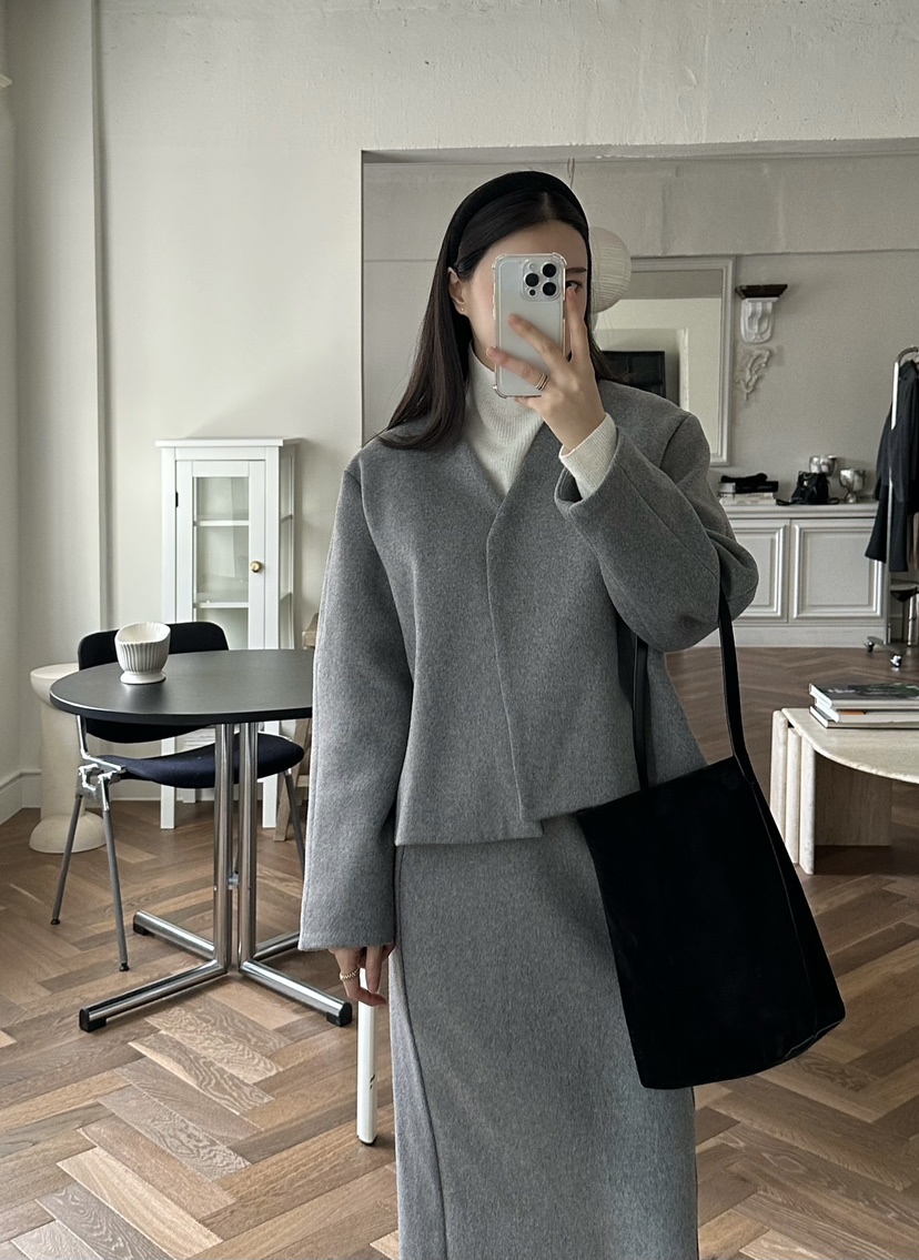 LE VASE東大門㊣實拍女士新品熱賣時尚休閑人氣半身裙中短裙LE VASE半身裙/中短裙