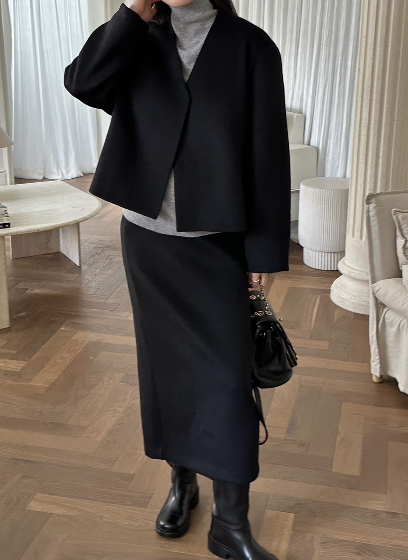 LE VASE東大門㊣實拍女士新品熱賣時尚休閑人氣半身裙中短裙LE VASE半身裙/中短裙