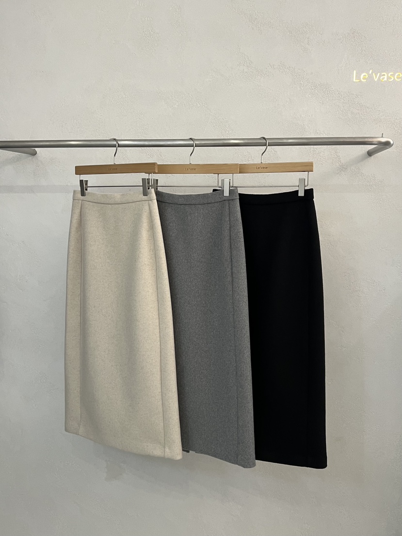 LE VASE東大門㊣實拍女士新品熱賣時尚休閑人氣半身裙中短裙LE VASE半身裙/中短裙