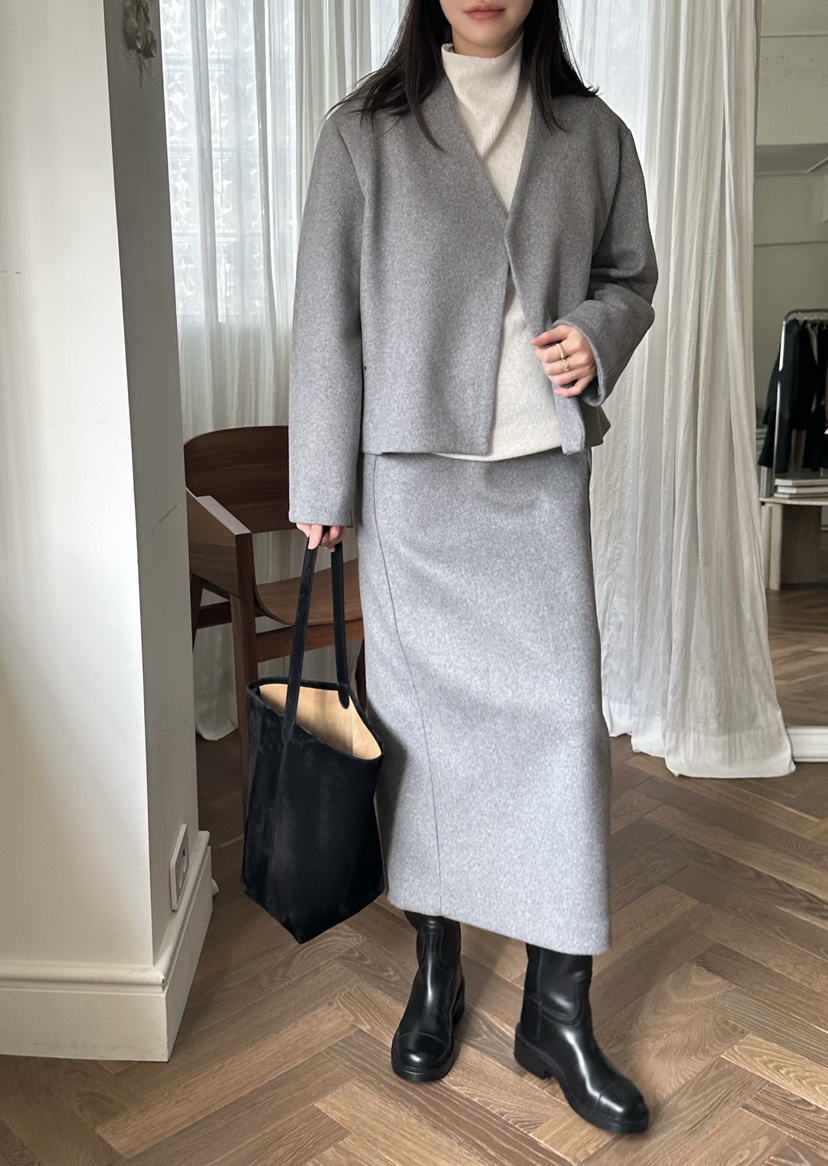 LE VASE東大門㊣實拍女士新品熱賣時尚休閑人氣半身裙中短裙LE VASE半身裙/中短裙圖色2