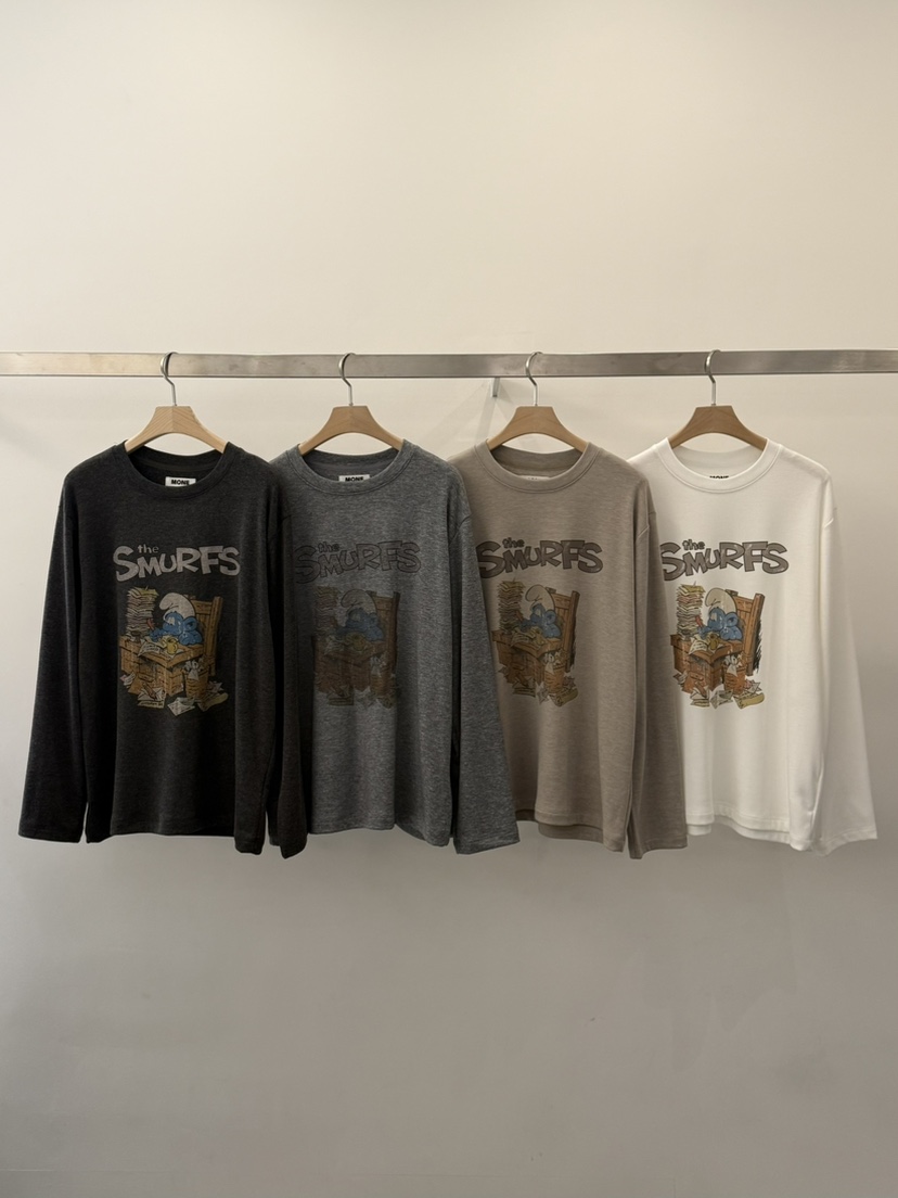 MONE-A韓國直郵㊣女士新款休閑職業人氣25秋冬時尚長袖T恤MONE-A長袖T恤