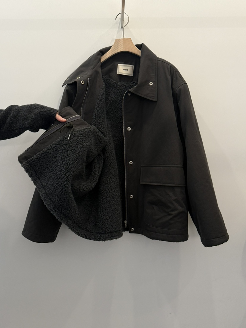 MONE-A東大門㊣實拍女士新款人氣推薦真品時尚25秋冬熱賣夾克MONE-A夾克