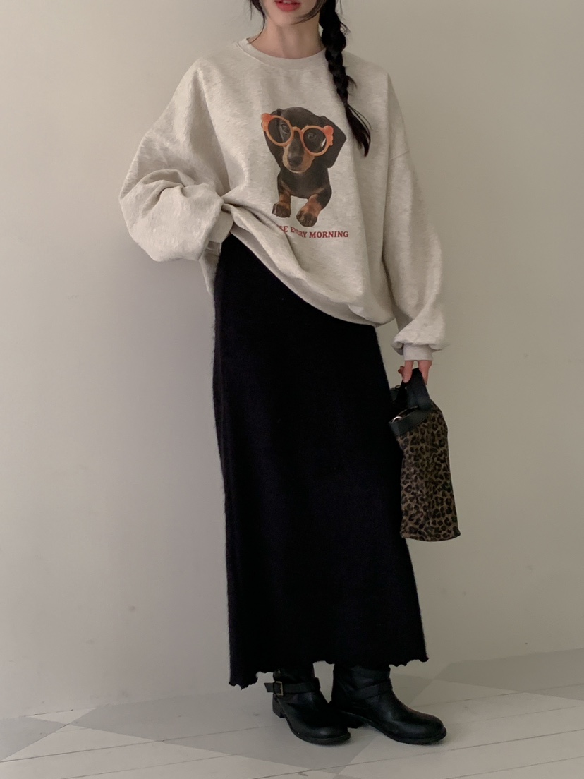 YES東大門㊣實拍女裝新款休閑熱賣真品時尚職業25秋冬人氣長裙YES長裙