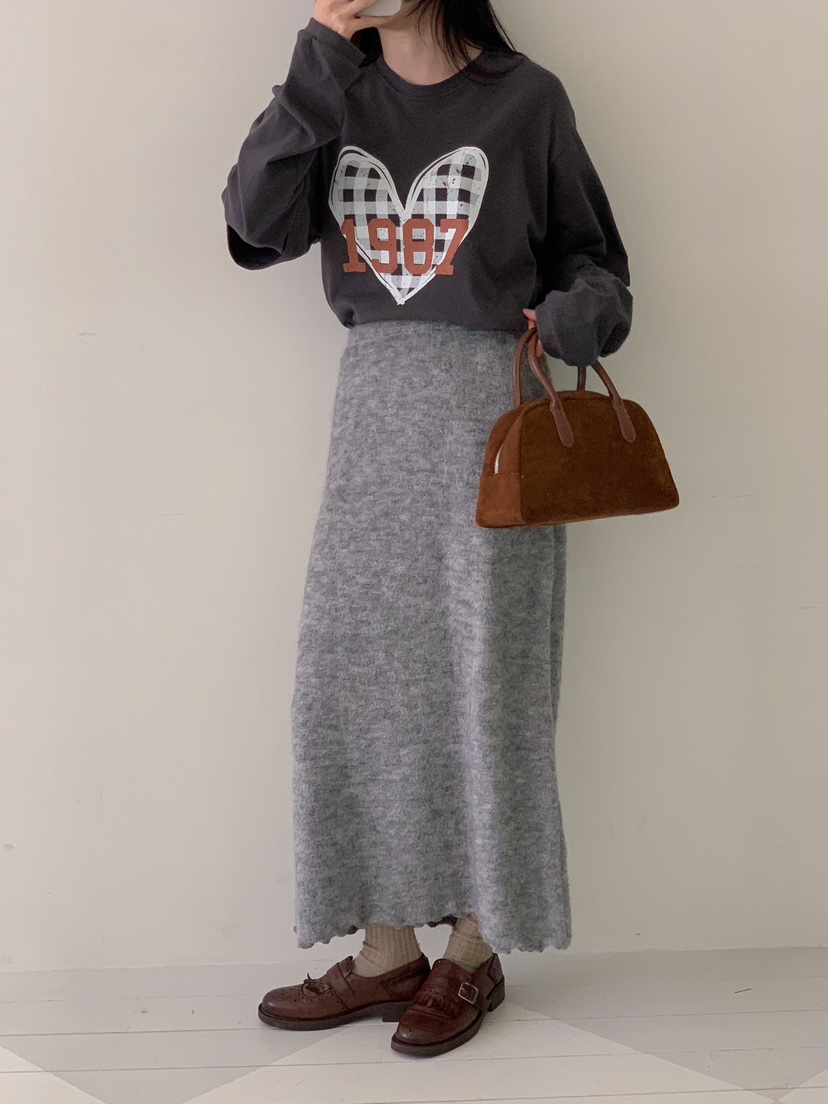 YES東大門㊣實拍女裝新款休閑熱賣真品時尚職業25秋冬人氣長裙YES長裙