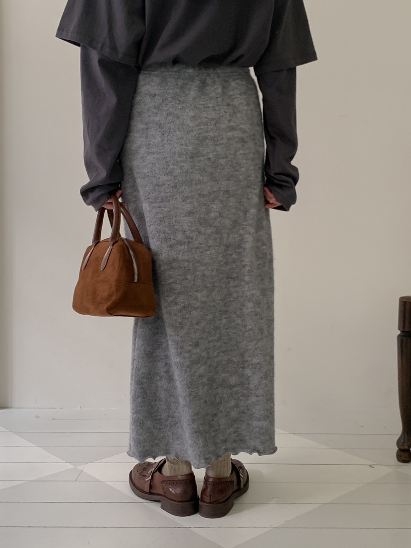 YES東大門㊣實拍女裝新款休閑熱賣真品時尚職業25秋冬人氣長裙YES長裙