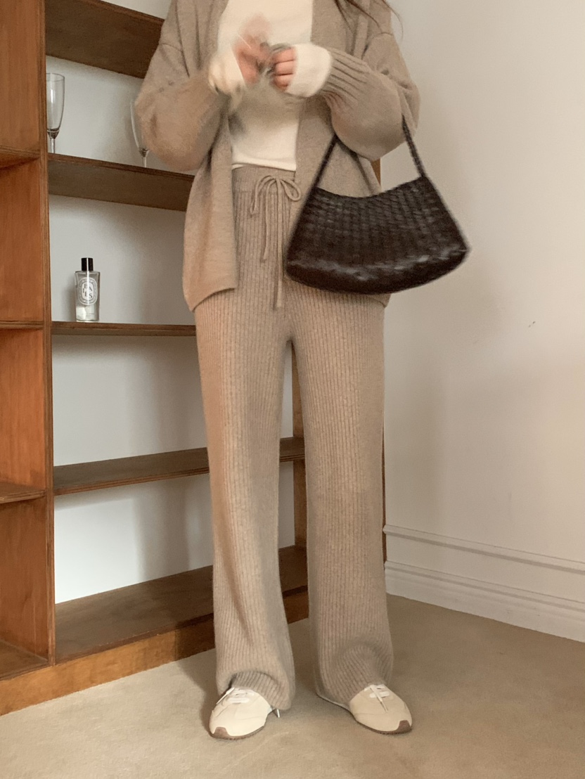 LEGACY韓國直郵㊣女士新款真品休閑時尚針織衫含腰繩柔軟開衫LEGACY針織衫