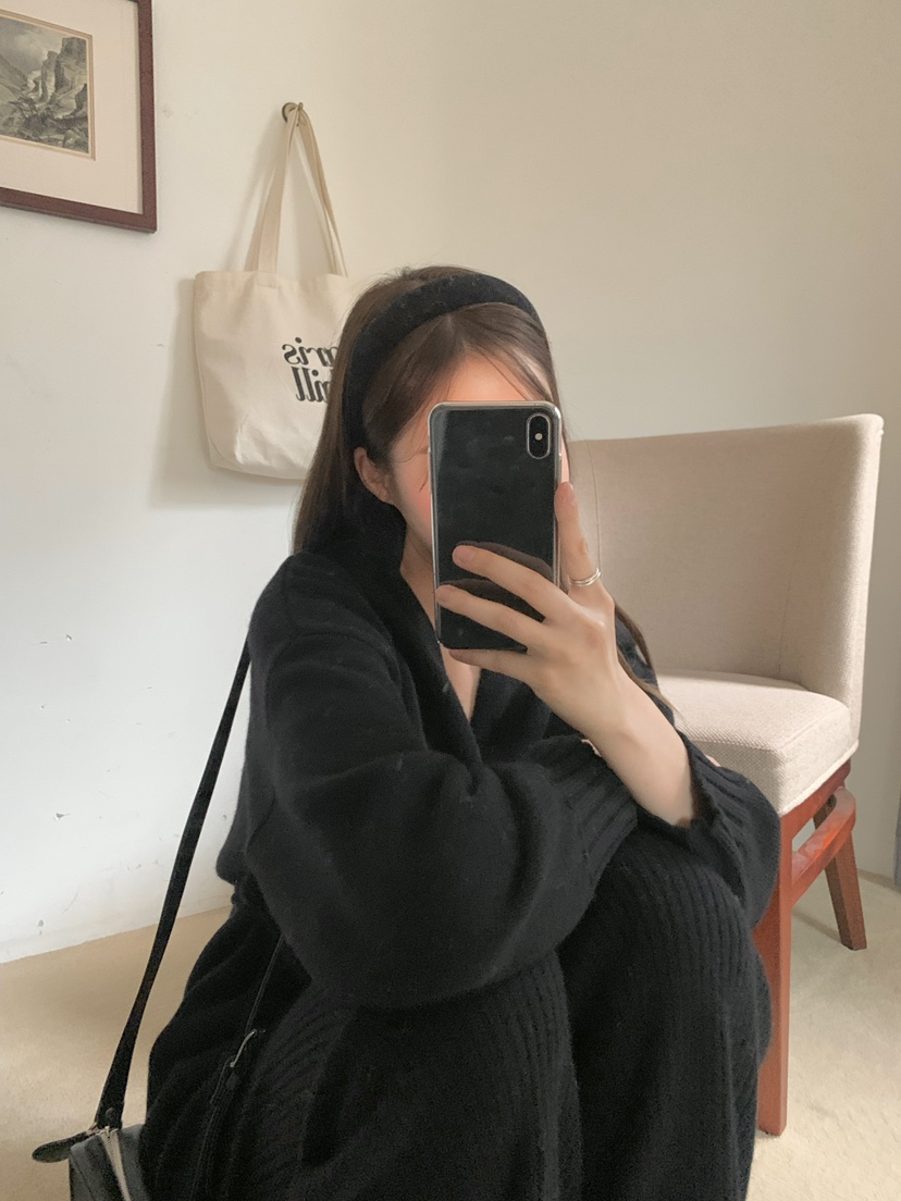 LEGACY韓國直郵㊣女士新款真品休閑時尚針織衫含腰繩柔軟開衫LEGACY針織衫