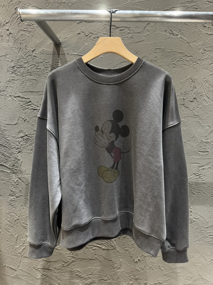 BLACK RIBBON-A東大門㊣代購女裝新款25秋冬推薦真品衛衣BLACK RIBBON-A衛衣圖色2