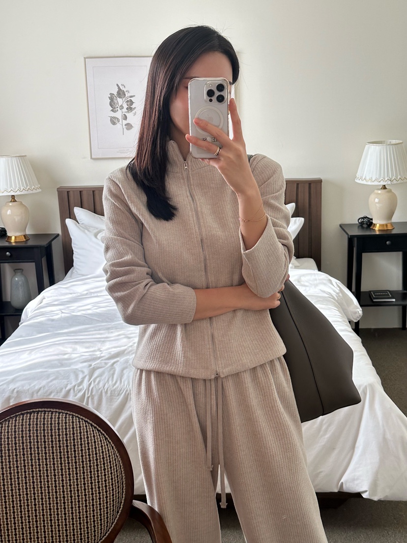 LE VASE東大門㊣代購女裝新品職業25秋冬時尚人氣休閑休閑褲LE VASE休閑褲