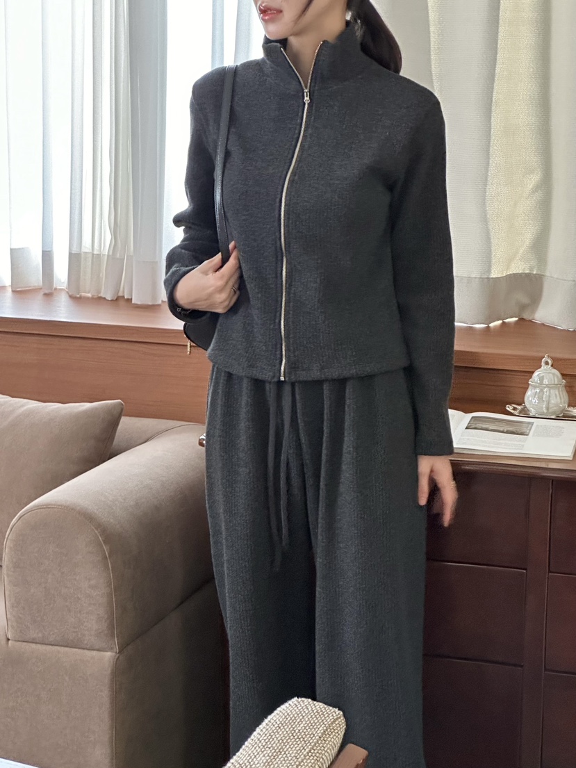 LE VASE東大門㊣代購女裝新品職業25秋冬時尚人氣休閑休閑褲LE VASE休閑褲