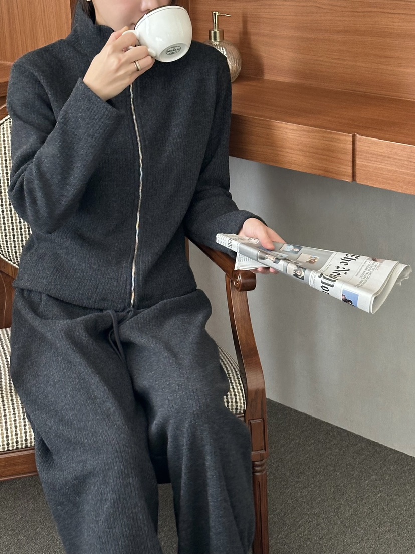 LE VASE東大門㊣代購女裝新品職業25秋冬時尚人氣休閑休閑褲LE VASE休閑褲