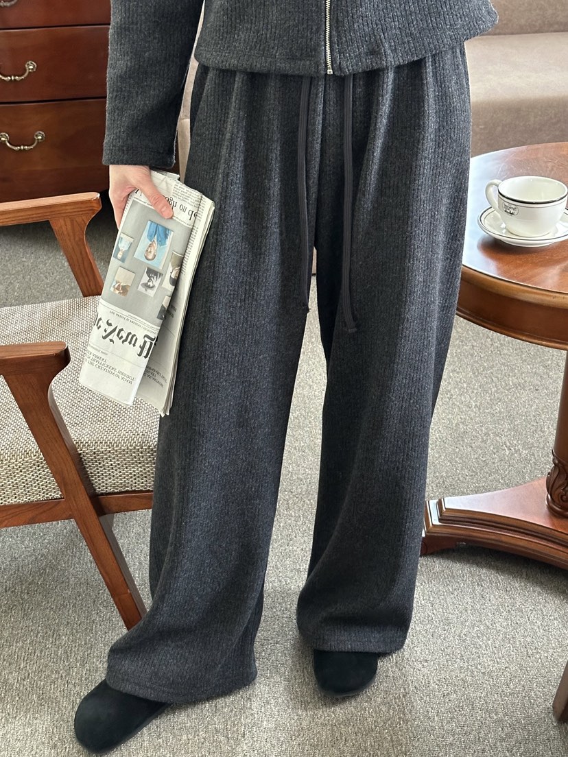 LE VASE東大門㊣代購女裝新品職業25秋冬時尚人氣休閑休閑褲LE VASE休閑褲圖色2