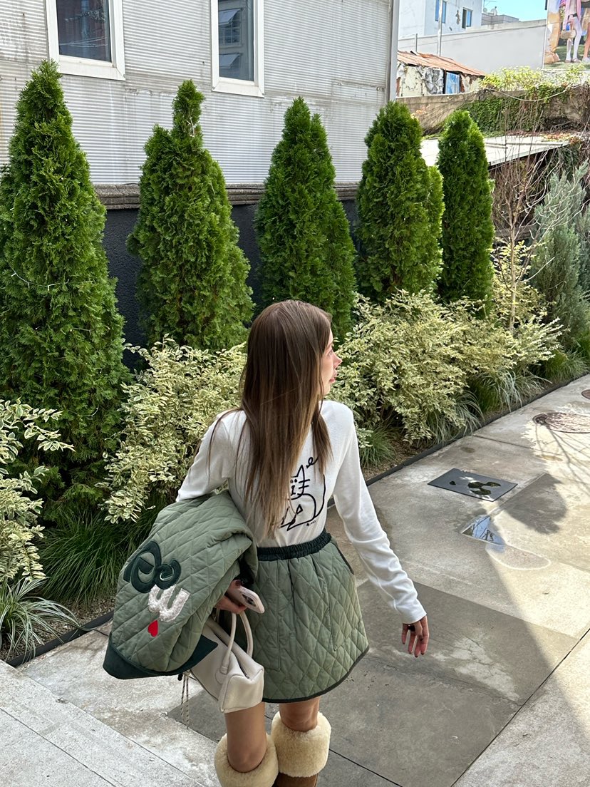 ZEROZERO東大門㊣代購女裝新品人氣時尚職業短裙燈芯絨絎縫ZEROZERO短裙