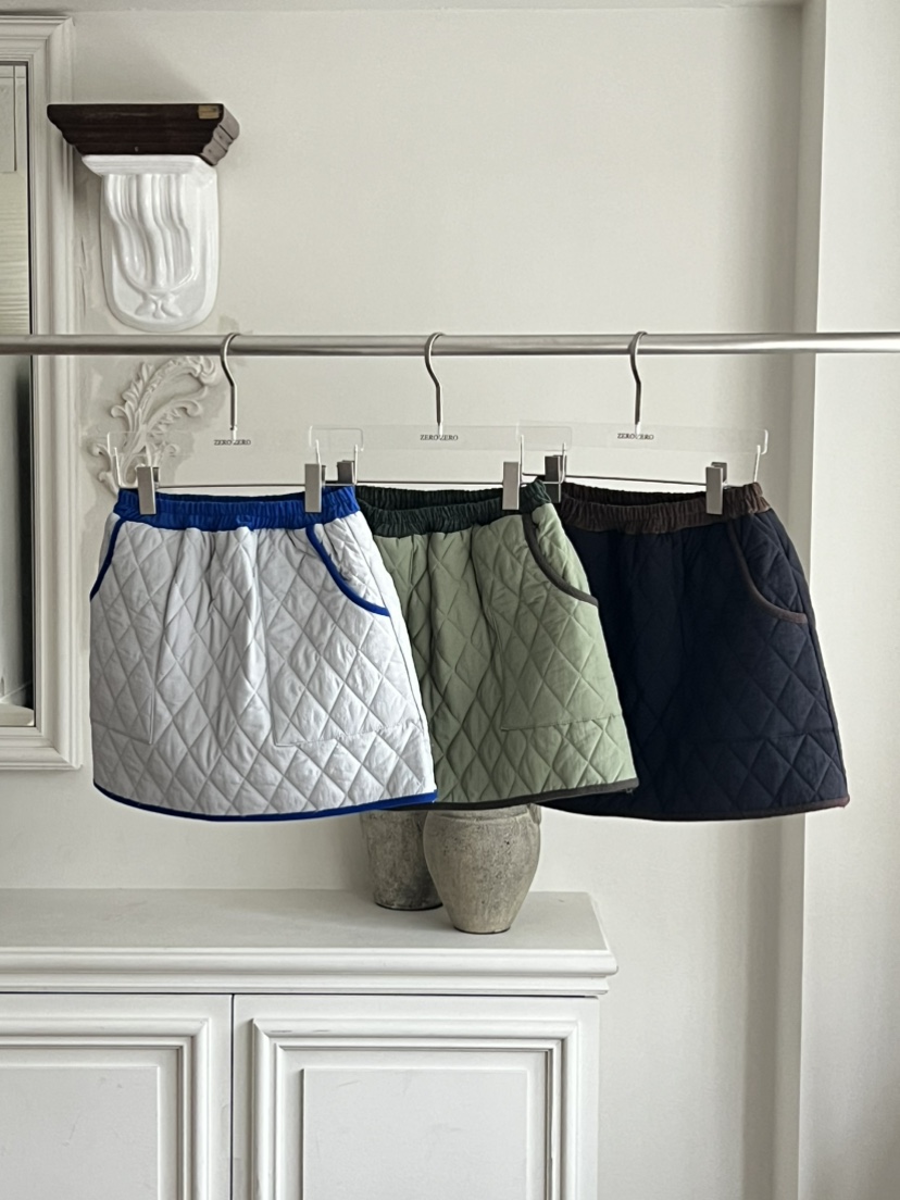 ZEROZERO東大門㊣代購女裝新品人氣時尚職業短裙燈芯絨絎縫ZEROZERO短裙