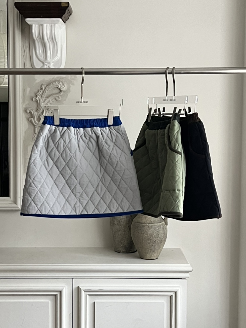 ZEROZERO東大門㊣代購女裝新品人氣時尚職業短裙燈芯絨絎縫ZEROZERO短裙