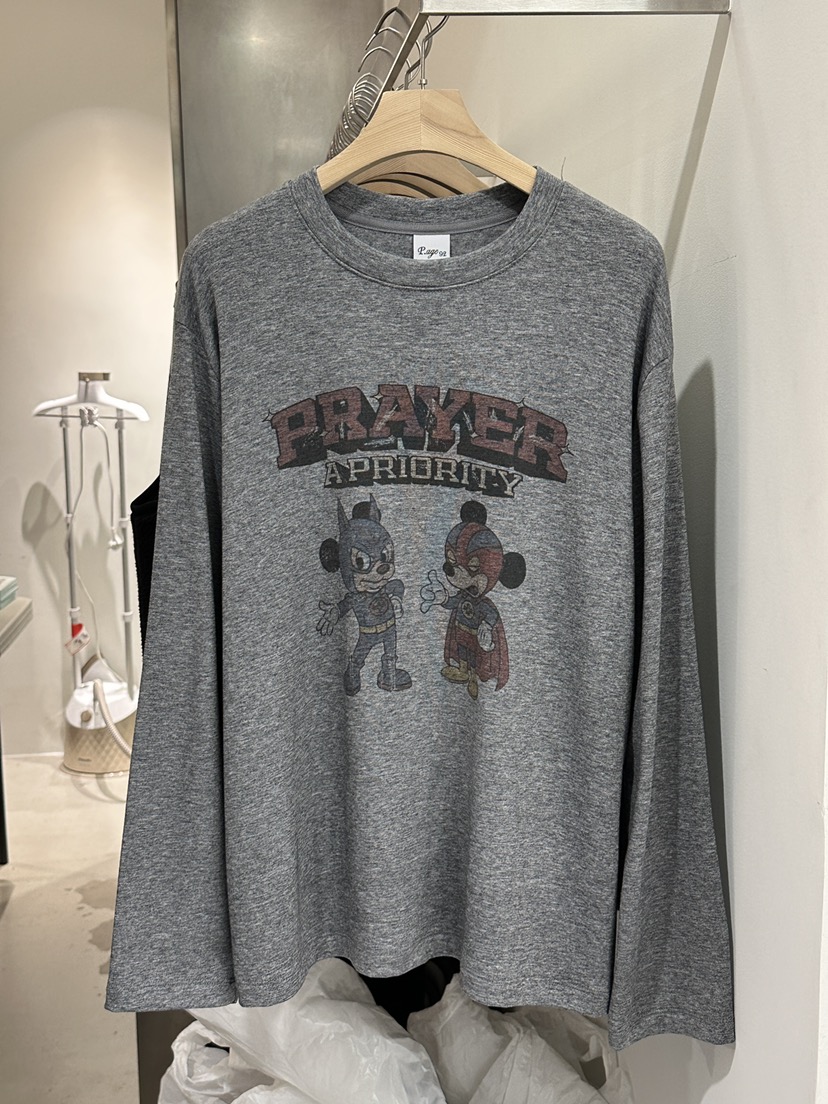 PEPPER-L韓國直郵㊣女裝新品推薦熱賣真品職業長袖T恤加絨PEPPER長袖T恤圖色3