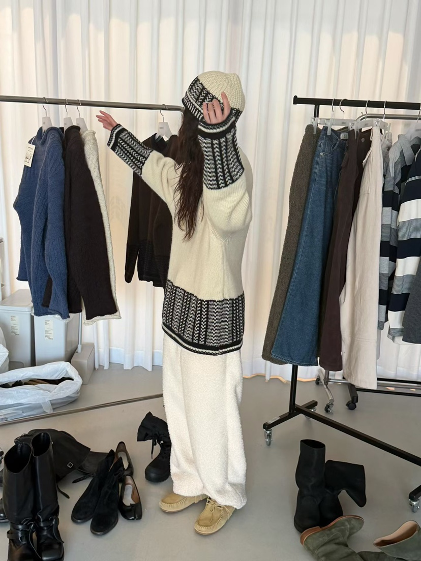 MINIMUZE韓國代購㊣女裝新品人氣真品25秋冬休閑休閑褲保暖MINIMUZE休閑褲