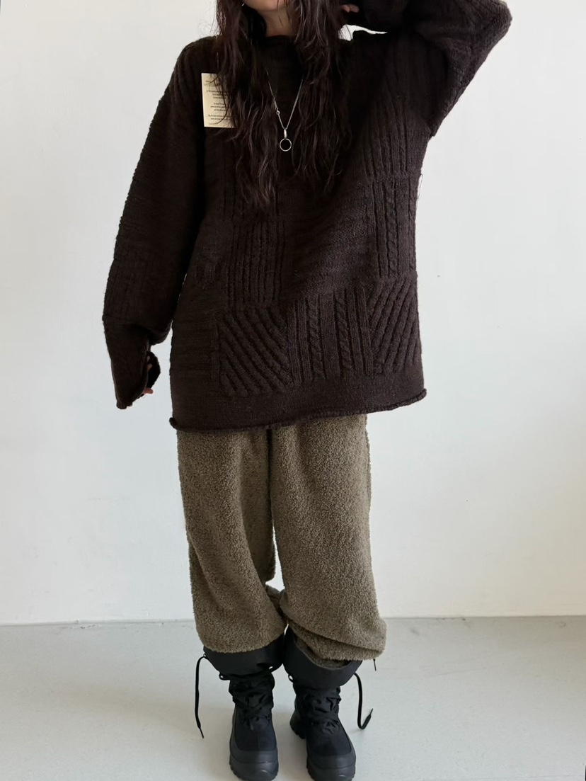 MINIMUZE韓國代購㊣女裝新品人氣真品25秋冬休閑休閑褲保暖MINIMUZE休閑褲