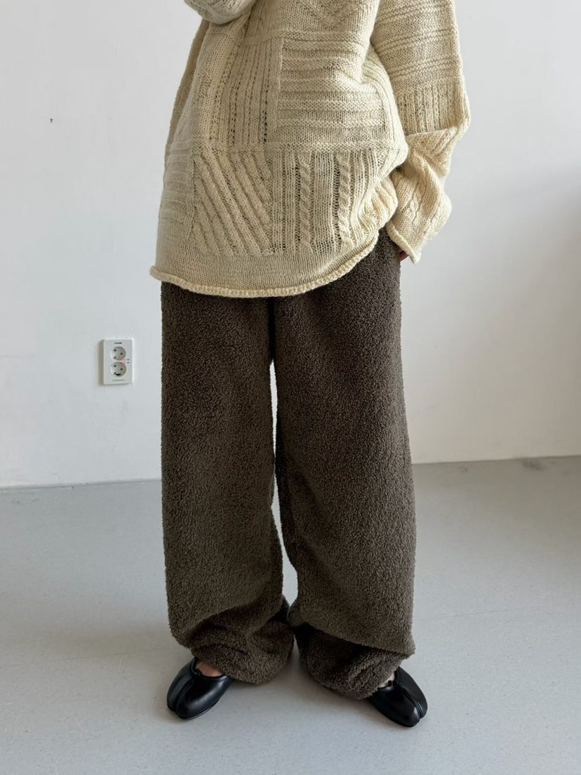 MINIMUZE韓國代購㊣女裝新品人氣真品25秋冬休閑休閑褲保暖MINIMUZE休閑褲