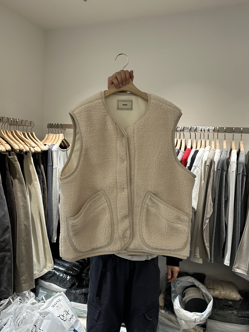 MONE-A東大門㊣代購女士新款真品25秋冬休閑職業推薦熱賣馬甲MONE-A馬甲圖色2