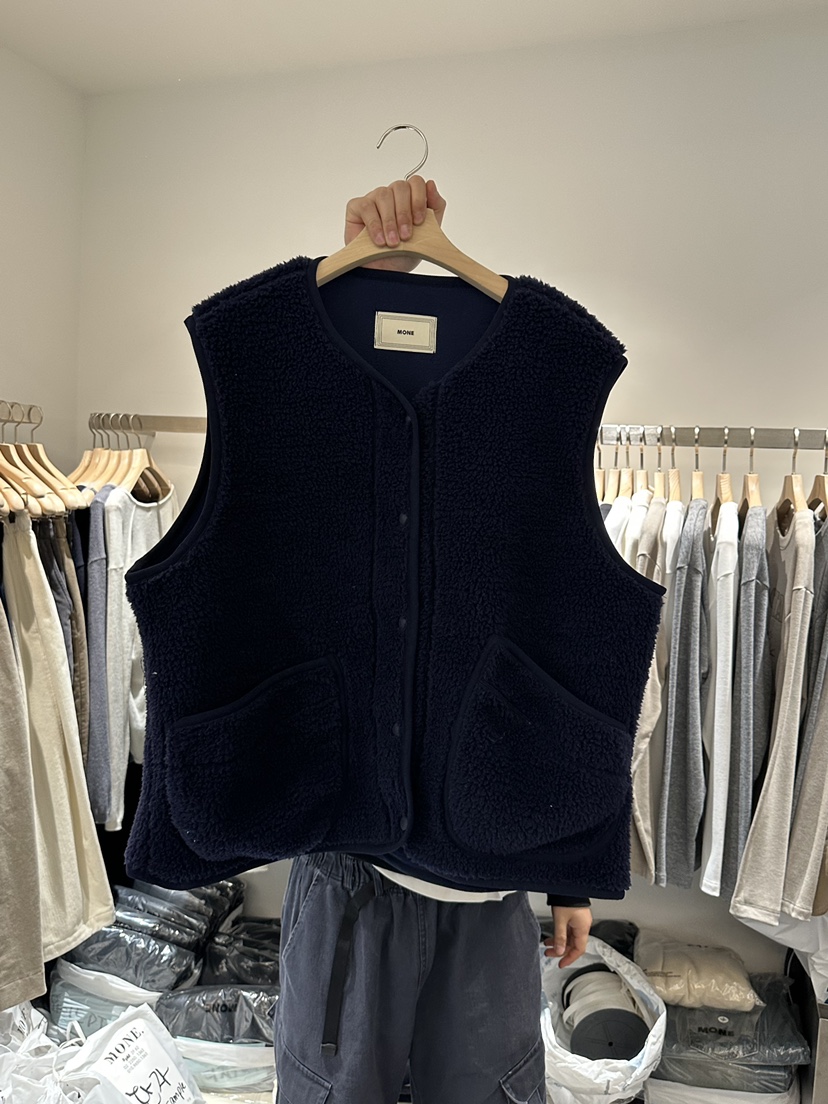 MONE-A東大門㊣代購女士新款真品25秋冬休閑職業推薦熱賣馬甲MONE-A馬甲圖色3