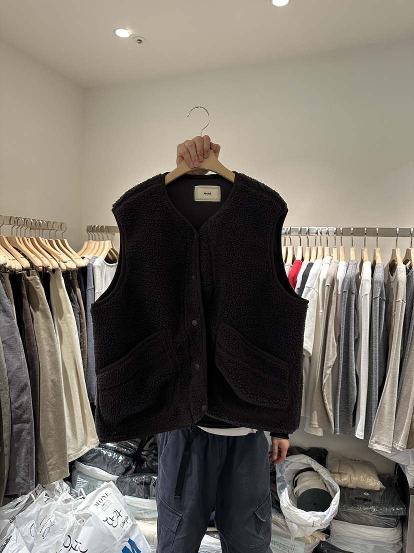 MONE-A東大門㊣代購女士新款真品25秋冬休閑職業推薦熱賣馬甲MONE-A馬甲圖色4