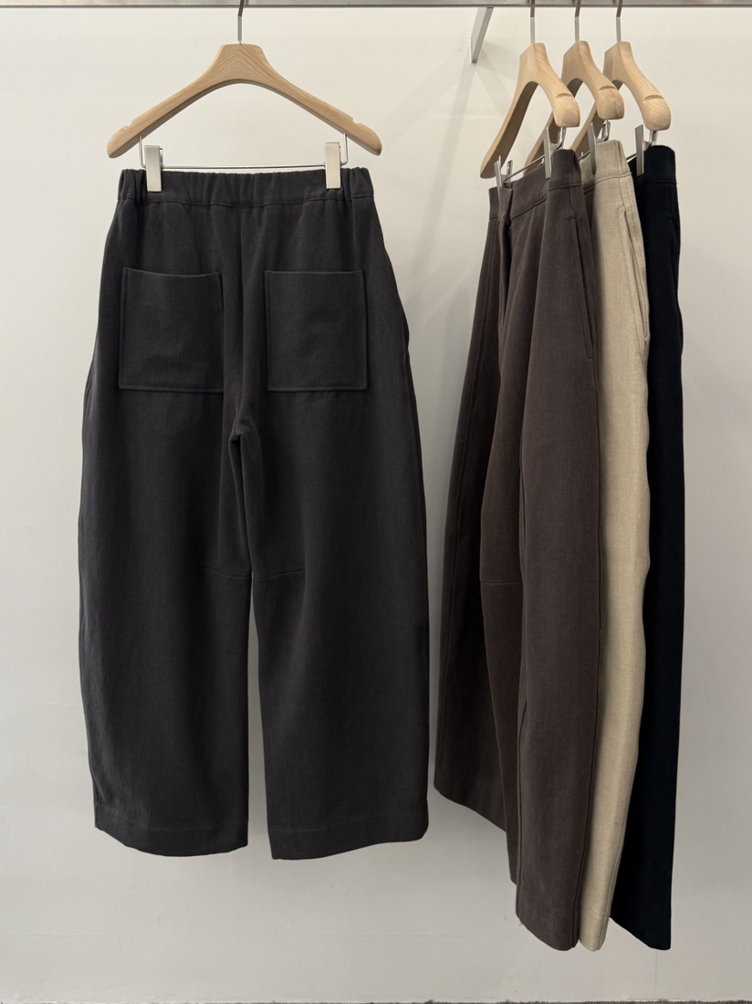 MONE-A韓國直郵㊣女裝新品人氣25秋冬時尚職業休閑褲毛絨羊毛MONE-A休閑褲