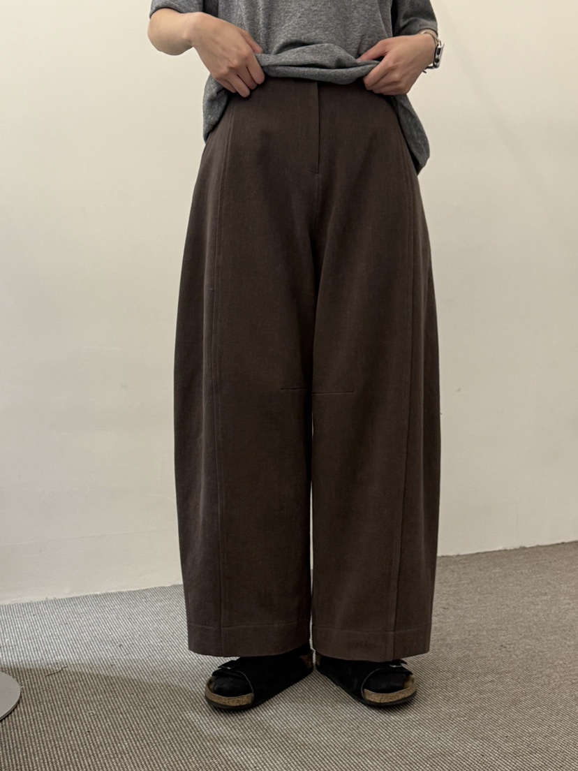 MONE-A韓國直郵㊣女裝新品人氣25秋冬時尚職業休閑褲毛絨羊毛MONE-A休閑褲圖色2