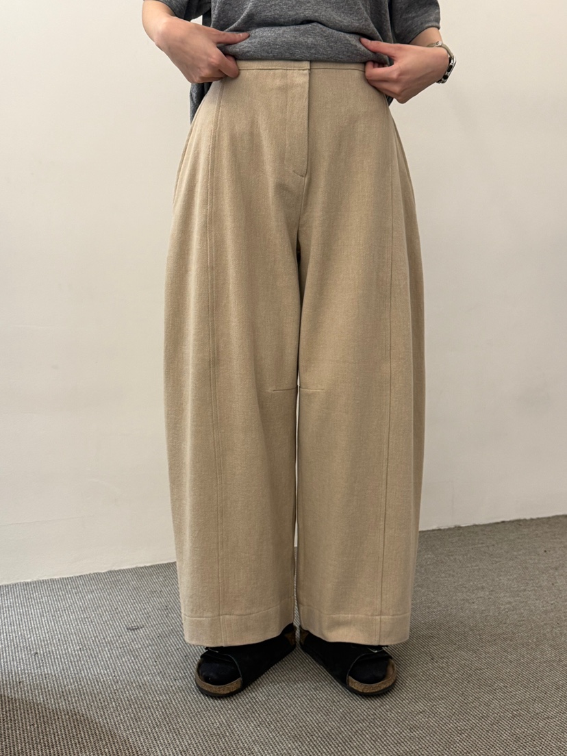 MONE-A韓國直郵㊣女裝新品人氣25秋冬時尚職業休閑褲毛絨羊毛MONE-A休閑褲圖色3