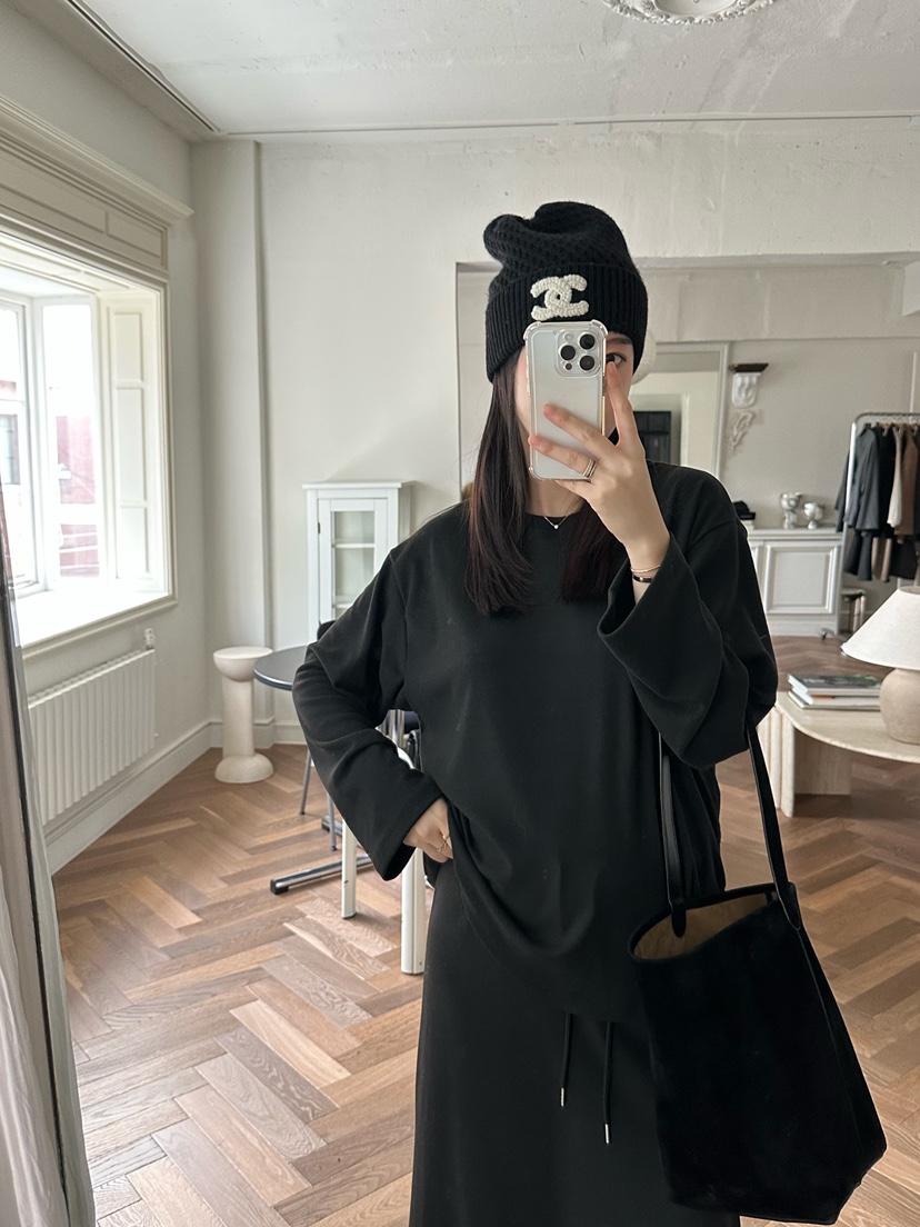 LE VASE東大門㊣實拍女裝新品推薦熱賣25秋冬人氣真品長裙LE VASE長裙