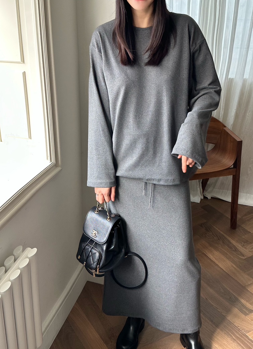 LE VASE東大門㊣實拍女裝新品推薦熱賣25秋冬人氣真品長裙LE VASE長裙