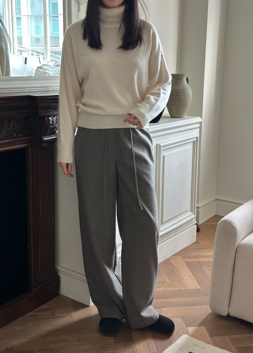 LE VASE東大門㊣直郵女士新款25秋冬職業人氣真品推薦休閑褲LE VASE休閑褲