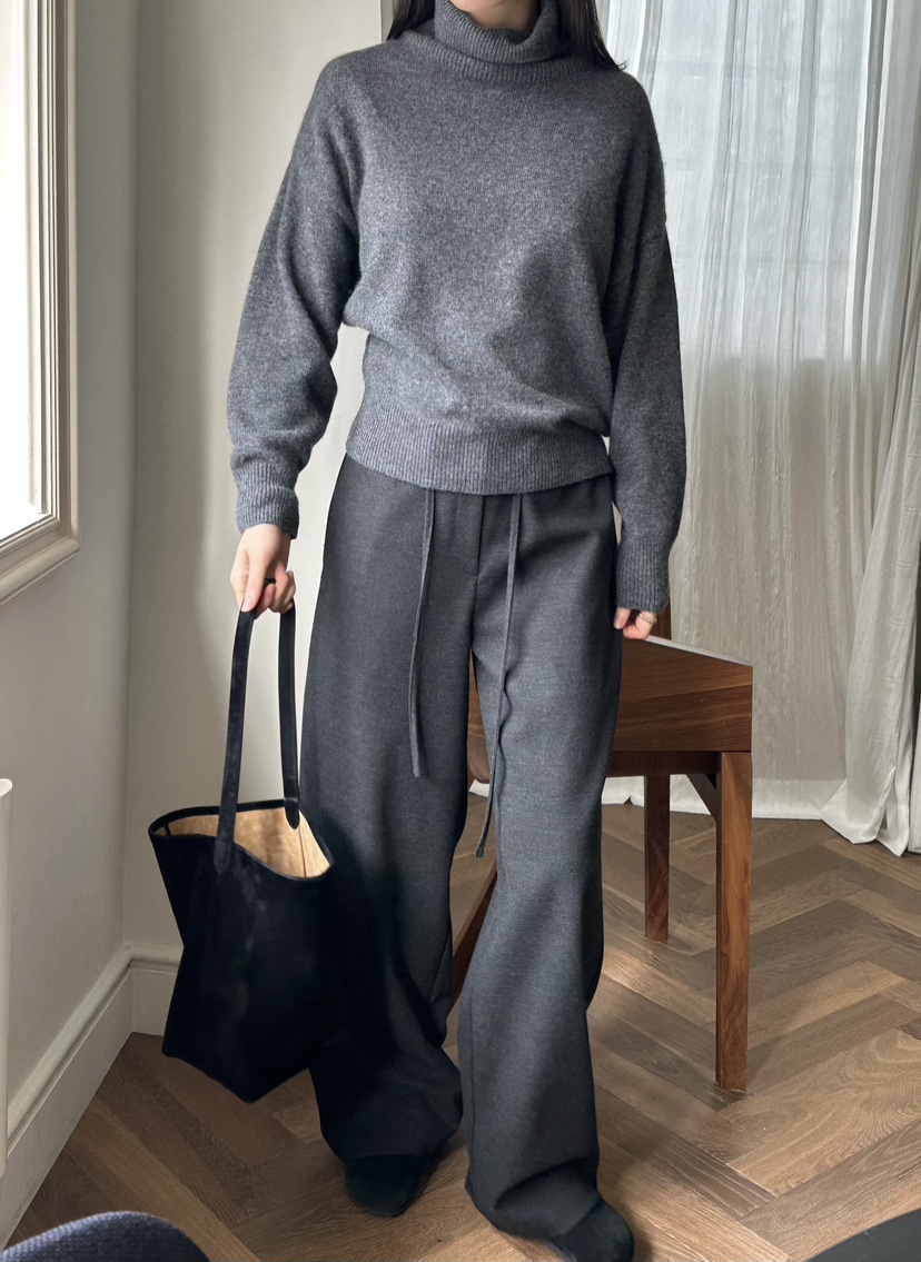 LE VASE東大門㊣直郵女士新款25秋冬職業人氣真品推薦休閑褲LE VASE休閑褲