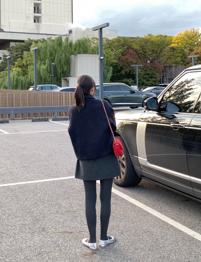 COURGETTE韓國直郵㊣女裝新品人氣推薦休閑時尚真品25秋冬短裙COURGETTE短裙