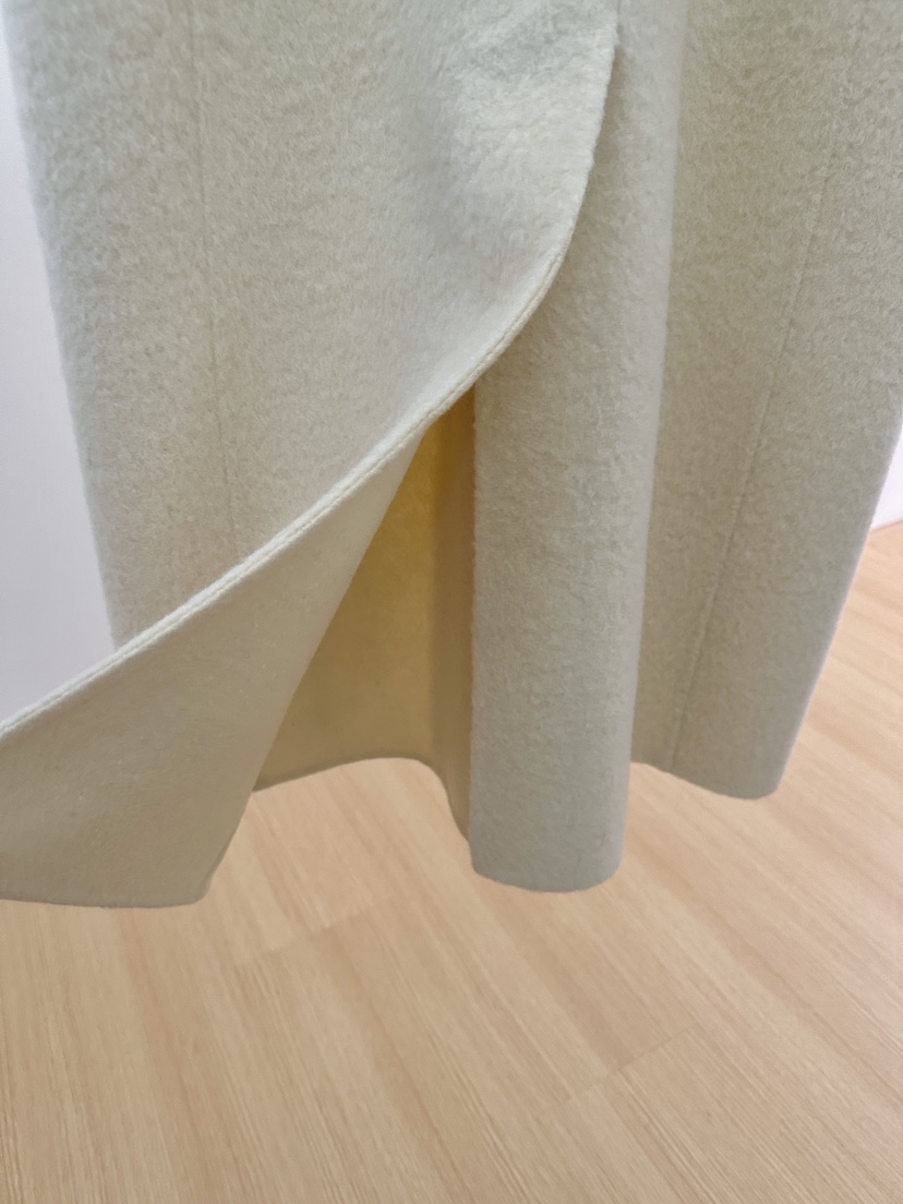 ERUME韓國直郵㊣女士新品休閑真品推薦中長款大衣含腰繩羊駝ERUME中長款大衣