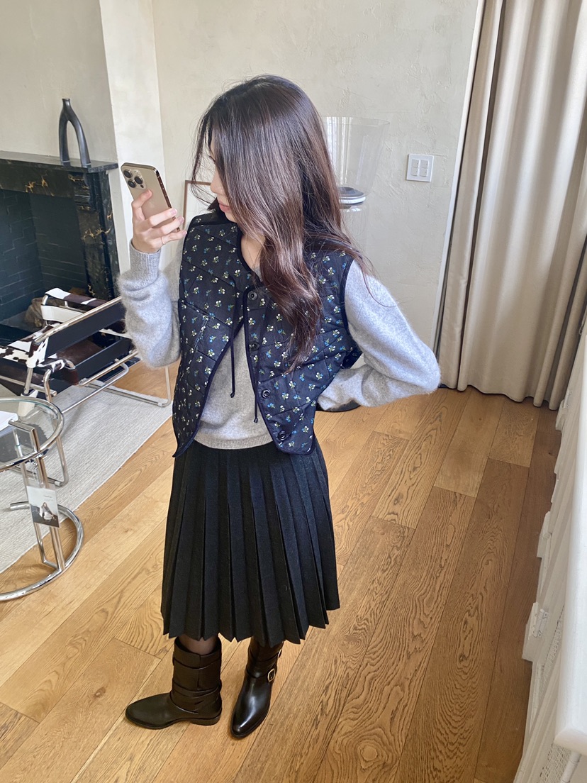 ERUME東大門㊣代購女裝新款熱賣時尚休閑人氣25秋冬半身裙中短裙ERUME半身裙/中短裙