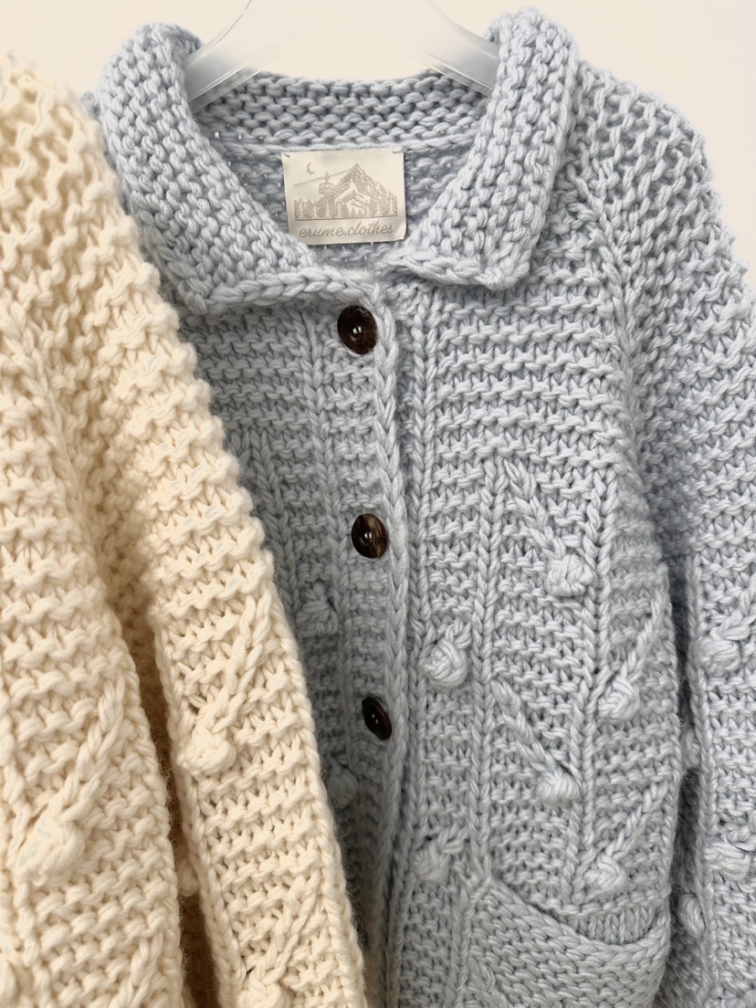 ERUME韓國直郵㊣女士新品真品熱賣職業人氣25秋冬針織衫手工制作ERUME針織衫