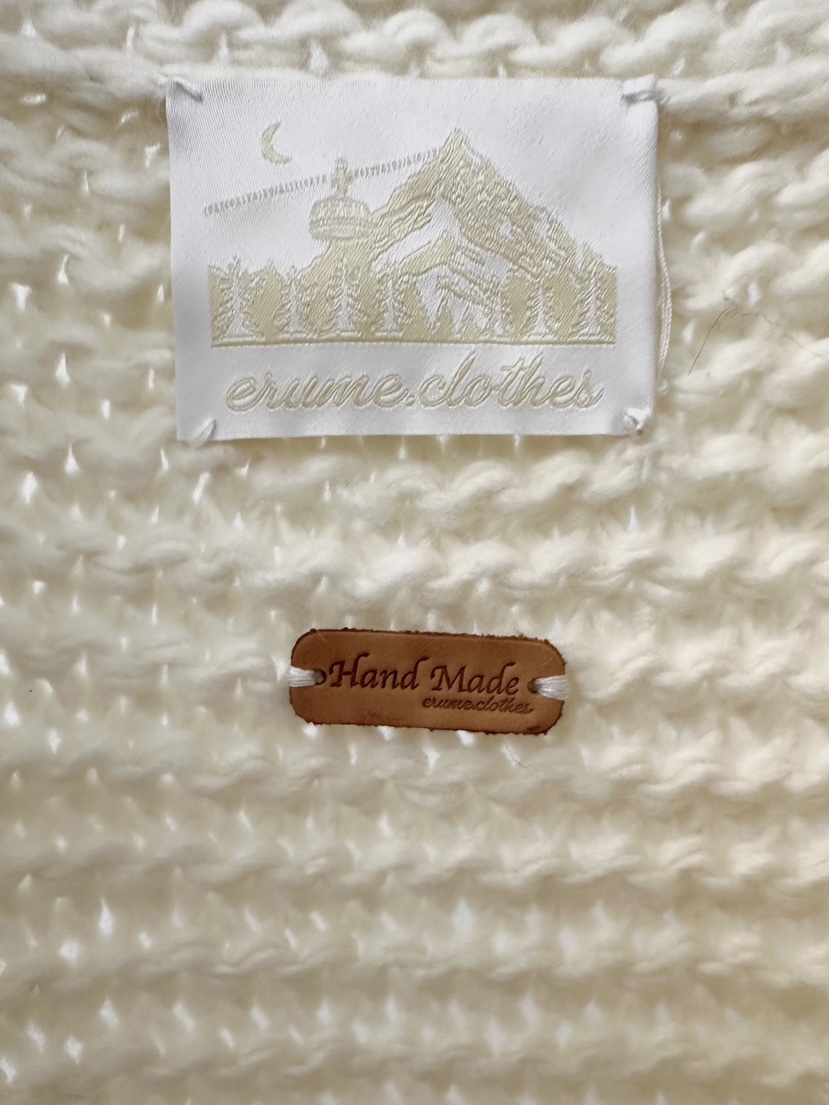 ERUME韓國直郵㊣女士新品真品熱賣職業人氣25秋冬針織衫手工制作ERUME針織衫