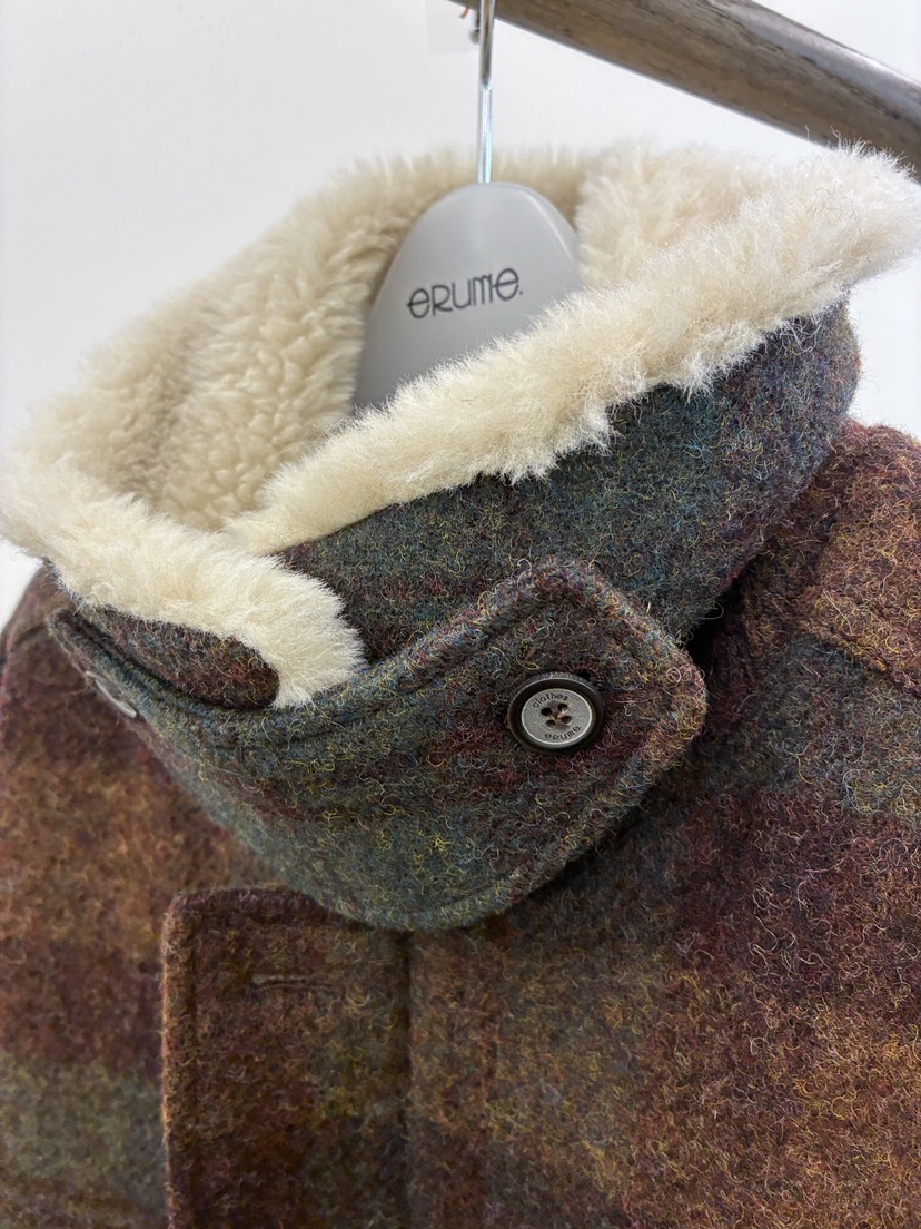 ERUME東大門㊣代購女士新款熱賣人氣真品職業休閑短款大衣格紋ERUME短款大衣