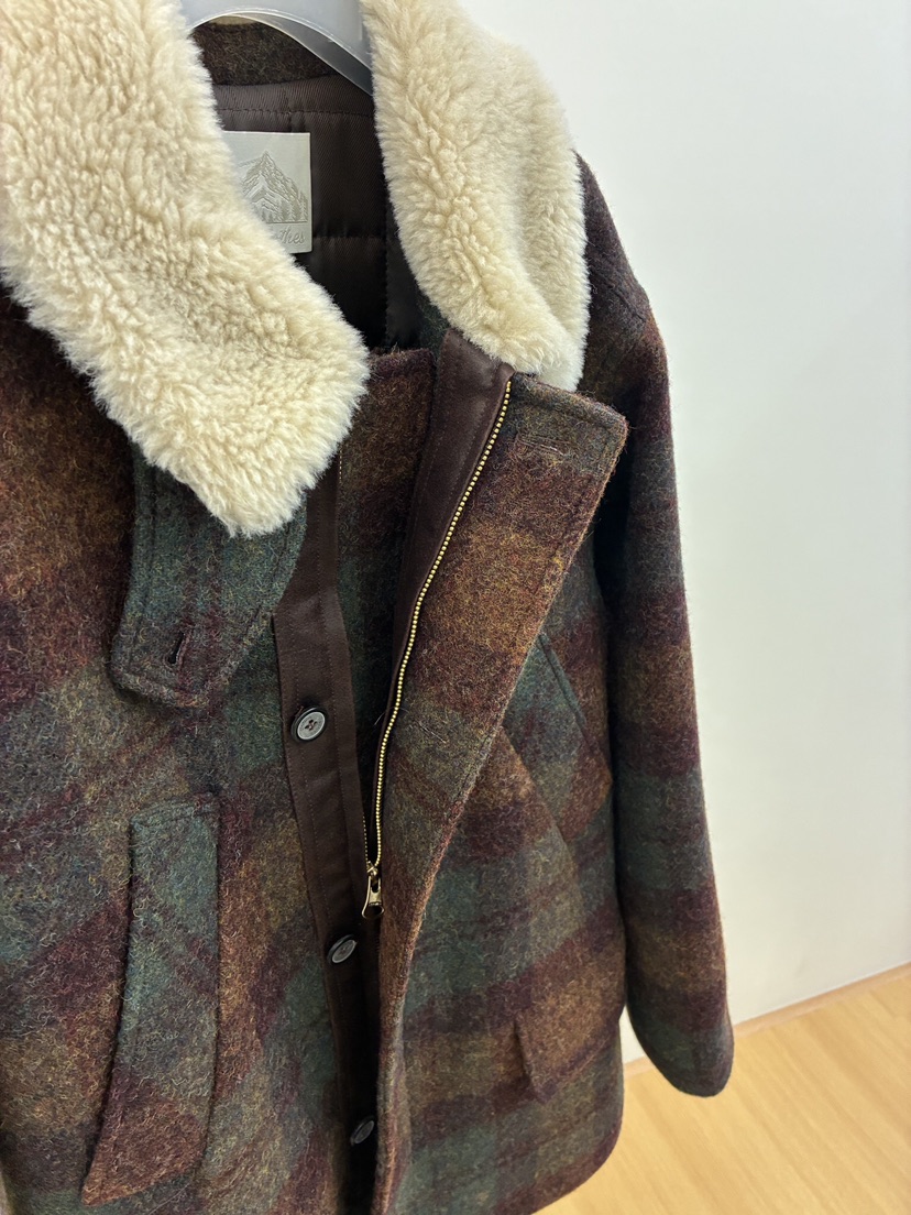 ERUME東大門㊣代購女士新款熱賣人氣真品職業休閑短款大衣格紋ERUME短款大衣