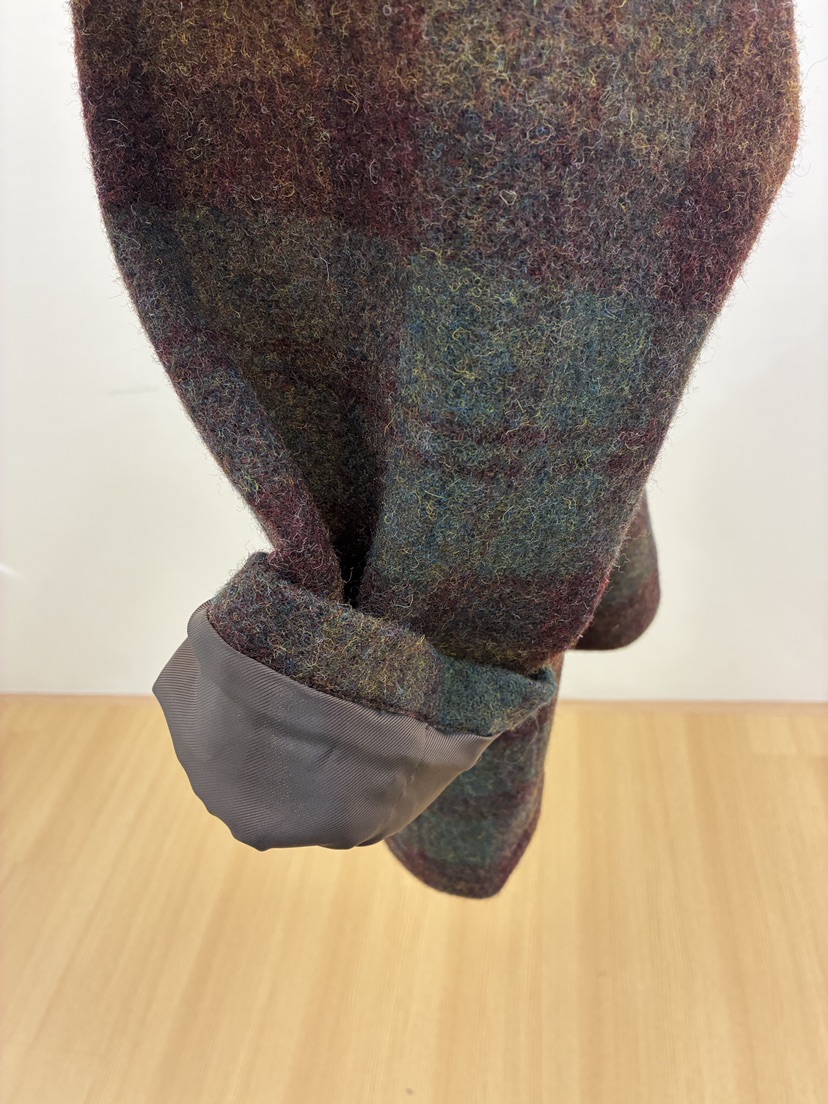 ERUME東大門㊣代購女士新款熱賣人氣真品職業休閑短款大衣格紋ERUME短款大衣